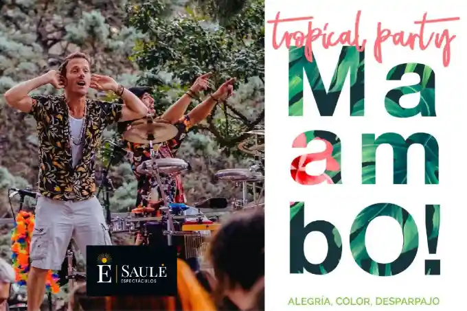 DJ Maambo Barcelona – Show tropical y percusión en vivo | Saule Espectáculos